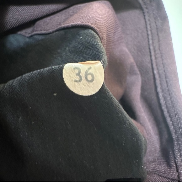 Lululemon Commission Shorts Chino Sz 36 Dark Adobe Maroon Active Outdoor Golf - Picture 4 of 10